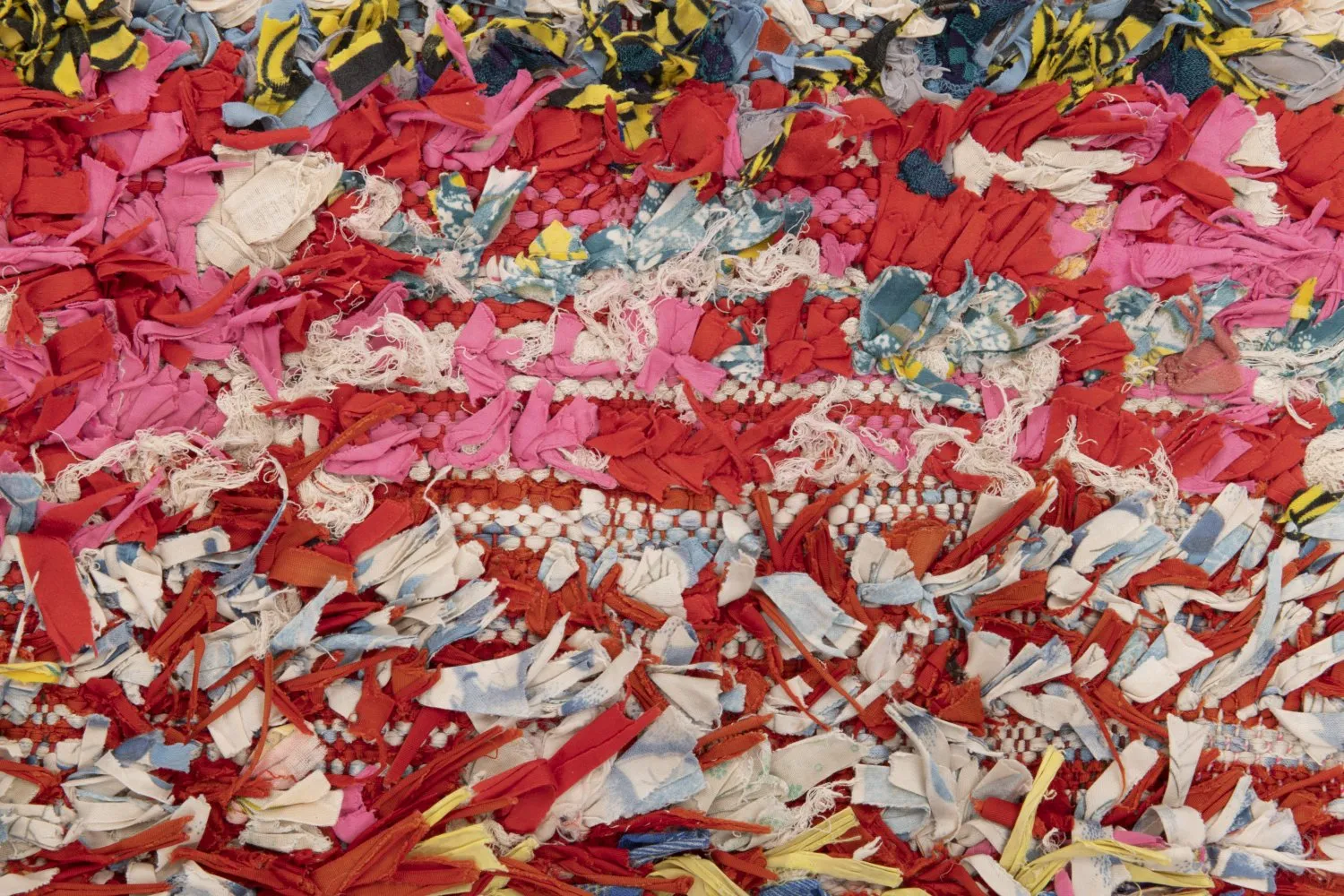 Tapis Marocain Berbère Boucherouite 205 x 140 cm