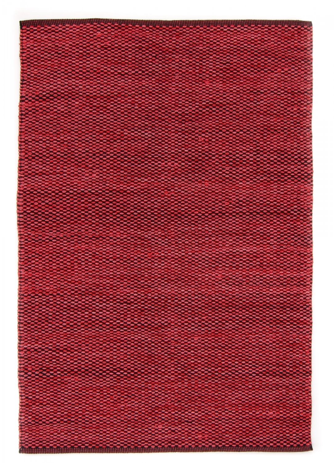 Tapis chiffons - Tuva (rouge)