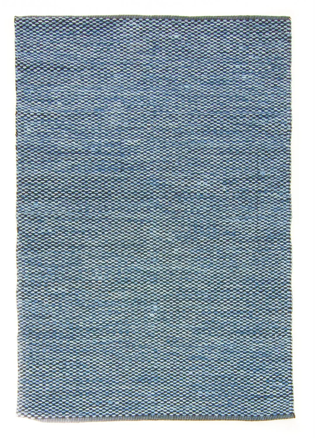Tapis en patchwork - Tuva (bleu)