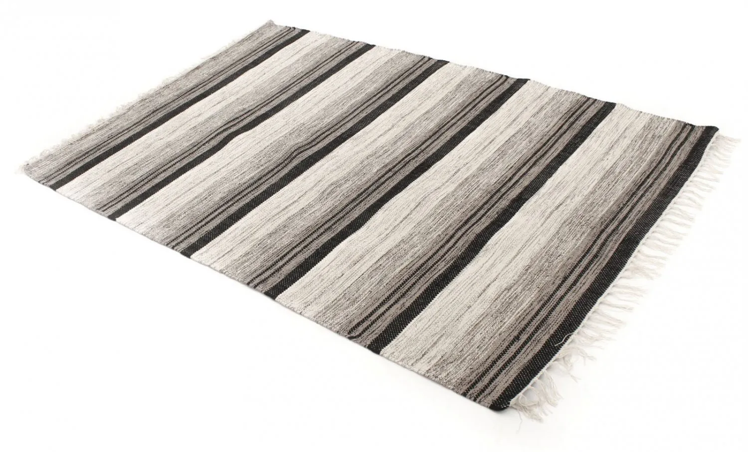 Tapis chiffons de Strehög of Sweden - Fylke (gris)