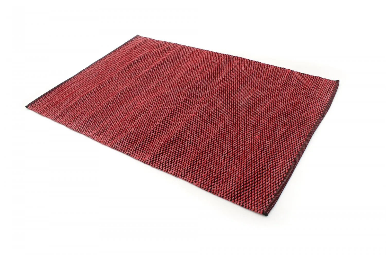 Tapis patchwork - Tuva (rouge)