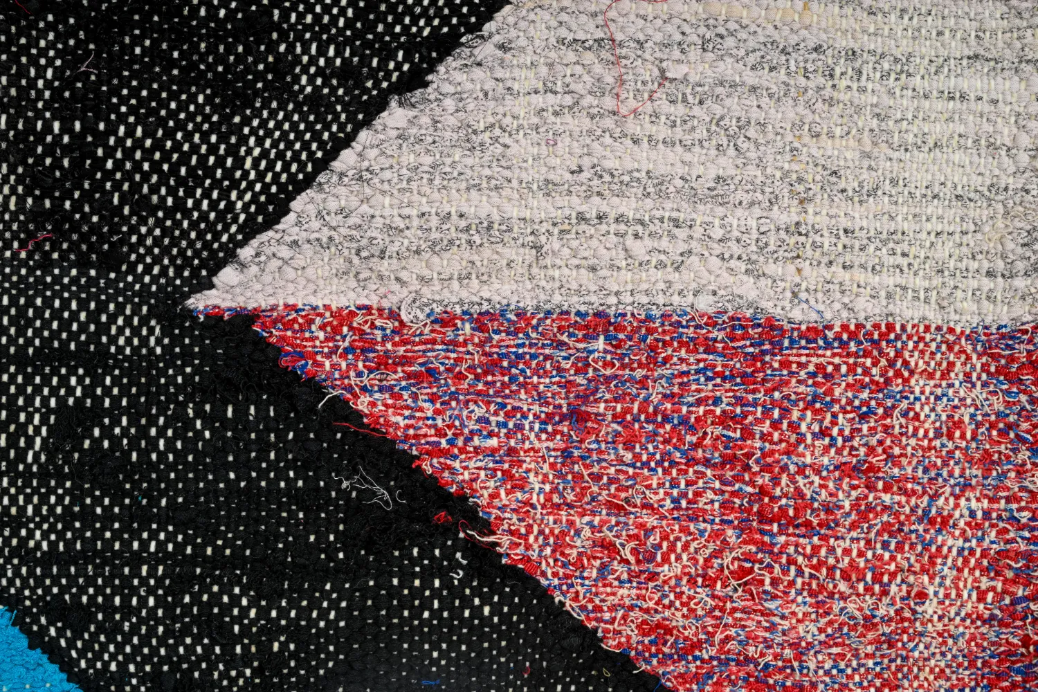 Tapis berbère marocain Boucherouite 120 x 230 cm