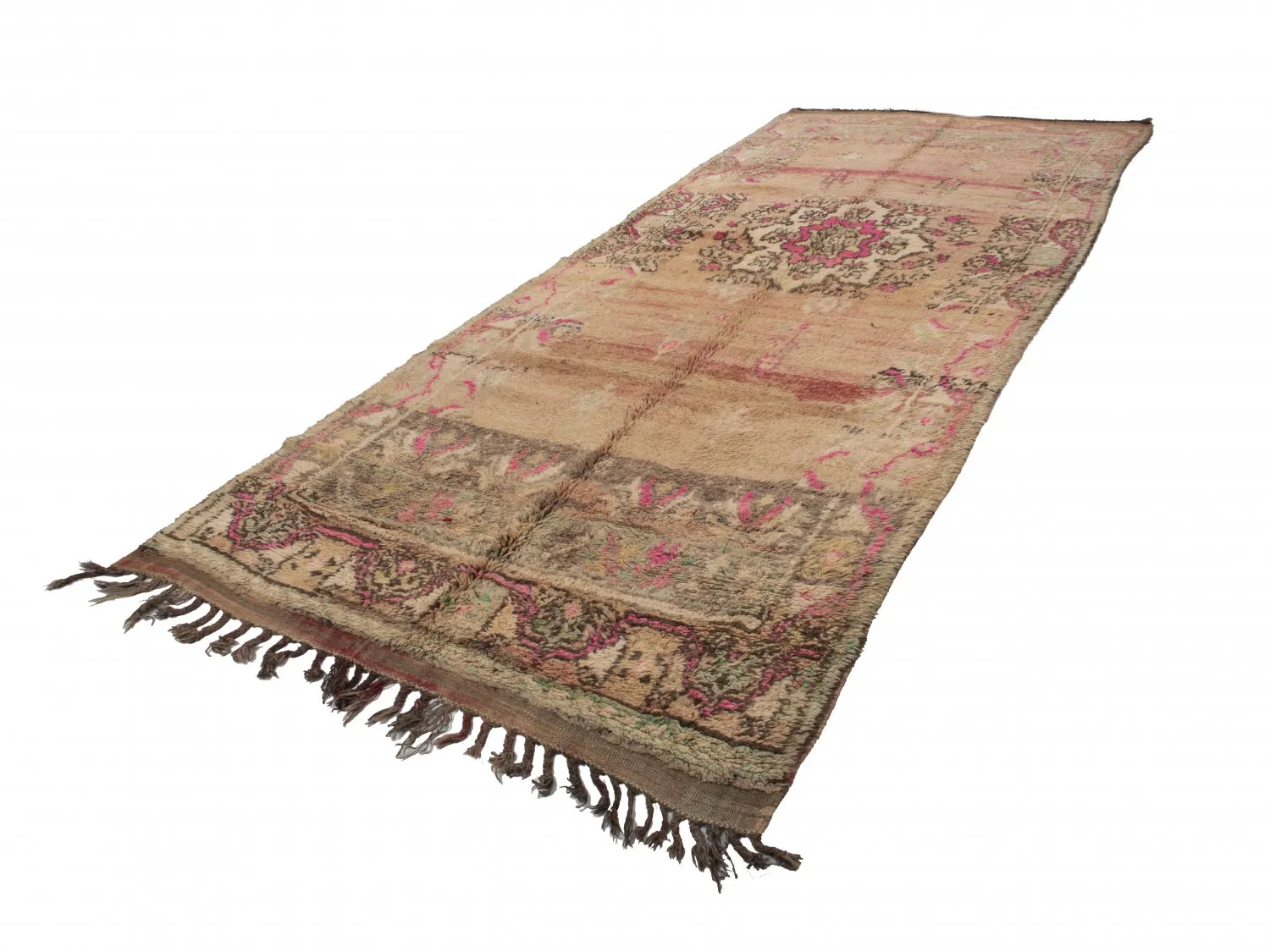 Tapis kilim marocain Azilal Édition spéciale 450 x 190 cm