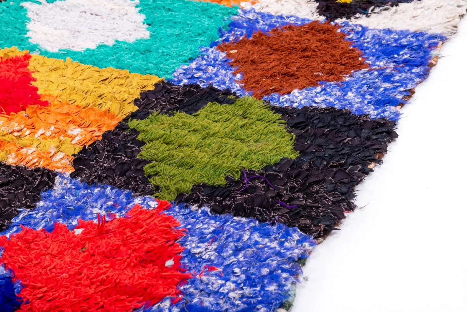 Tapis Marocain Berbère Boucherouite 200 x 140 cm