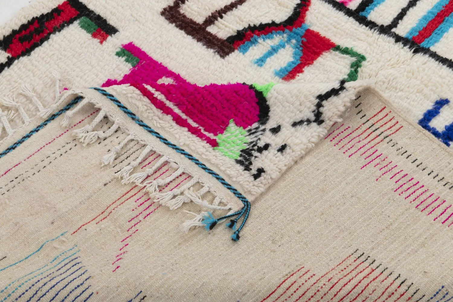 Tapis kilim marocain Azilal 260 x 140 cm