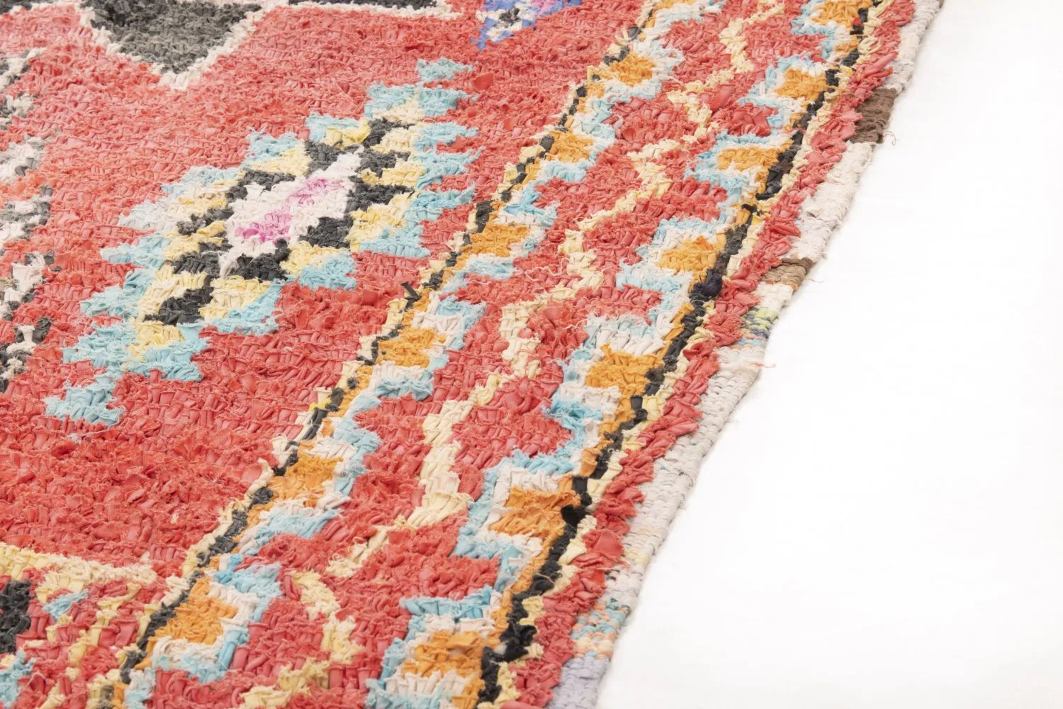 Tapis Marocain Berbère Boucherouite 275 x 130 cm