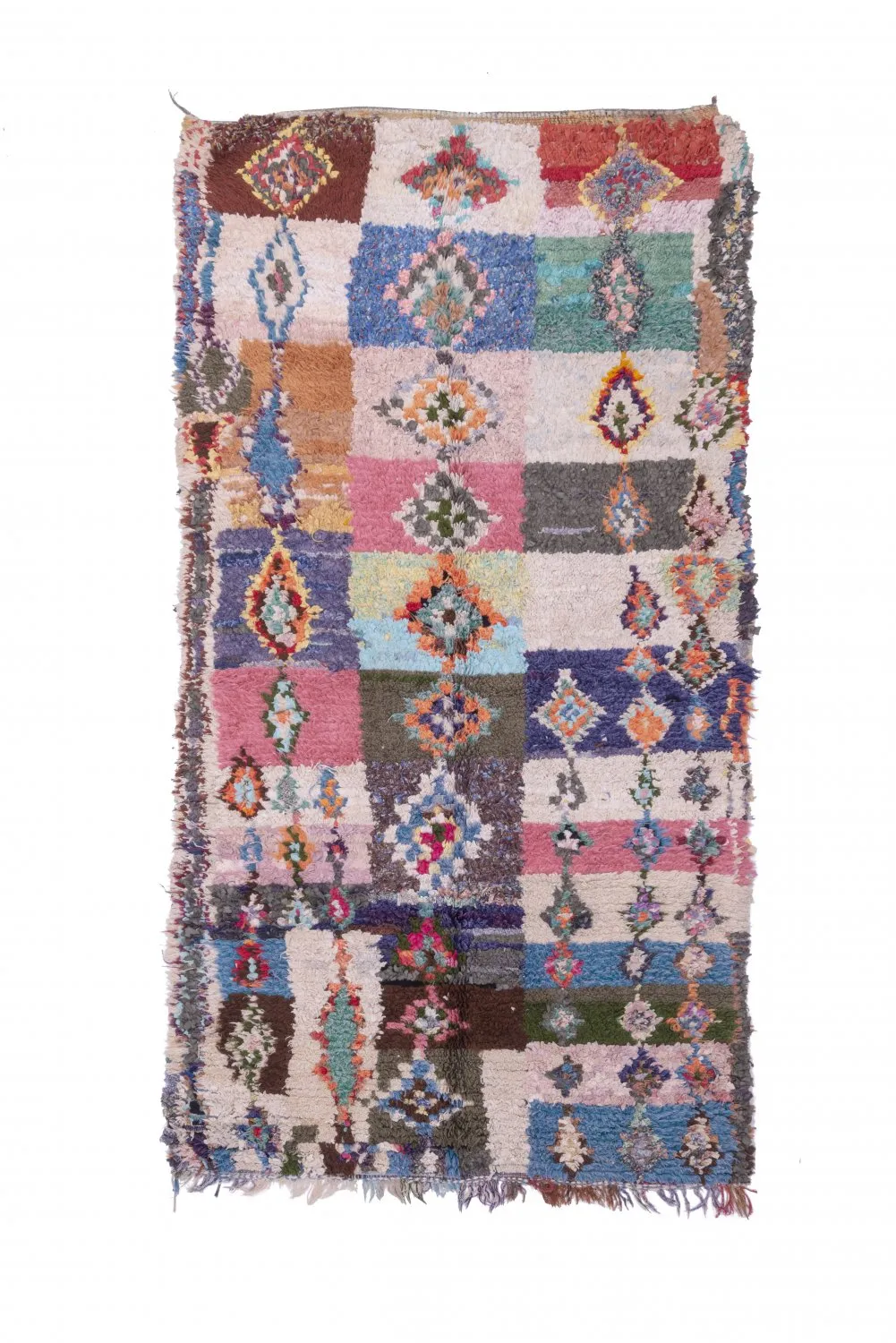 Tapis Marocain Berbère Boucherouite 275 x 145 cm