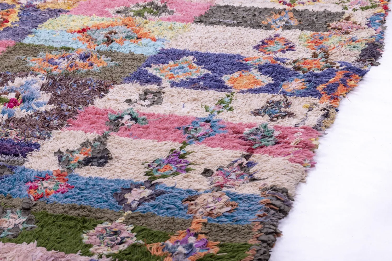 Tapis Marocain Berbère Boucherouite 275 x 145 cm