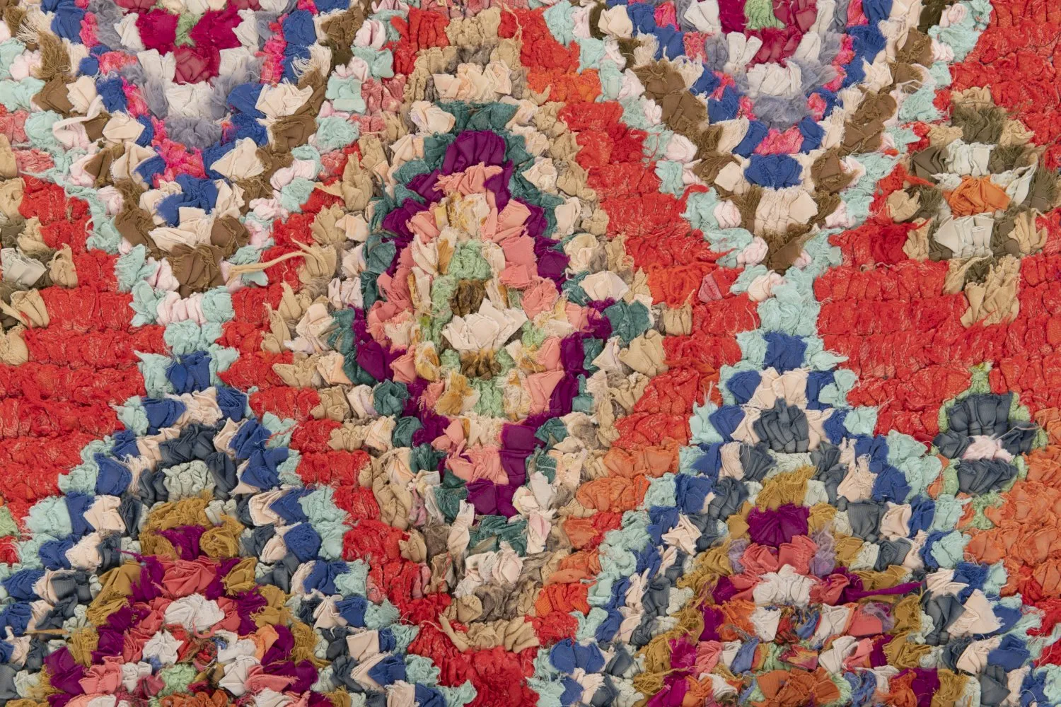 Tapis Marocain Berbère Boucherouite 285 x 100 cm