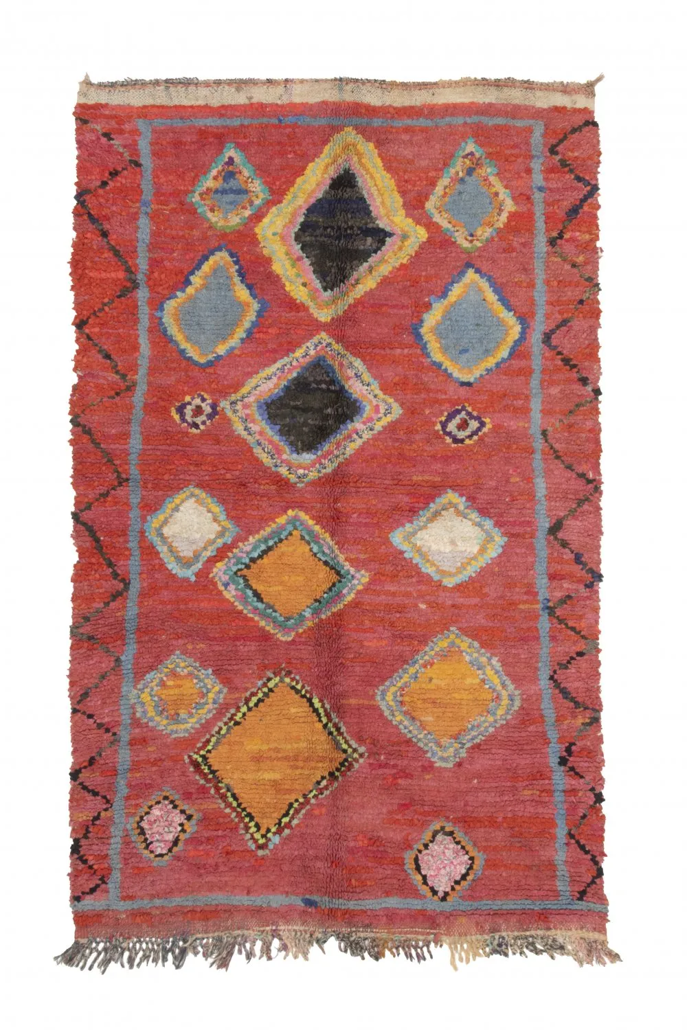 Tapis Marocain Berbère Boucherouite 200 x 120 cm