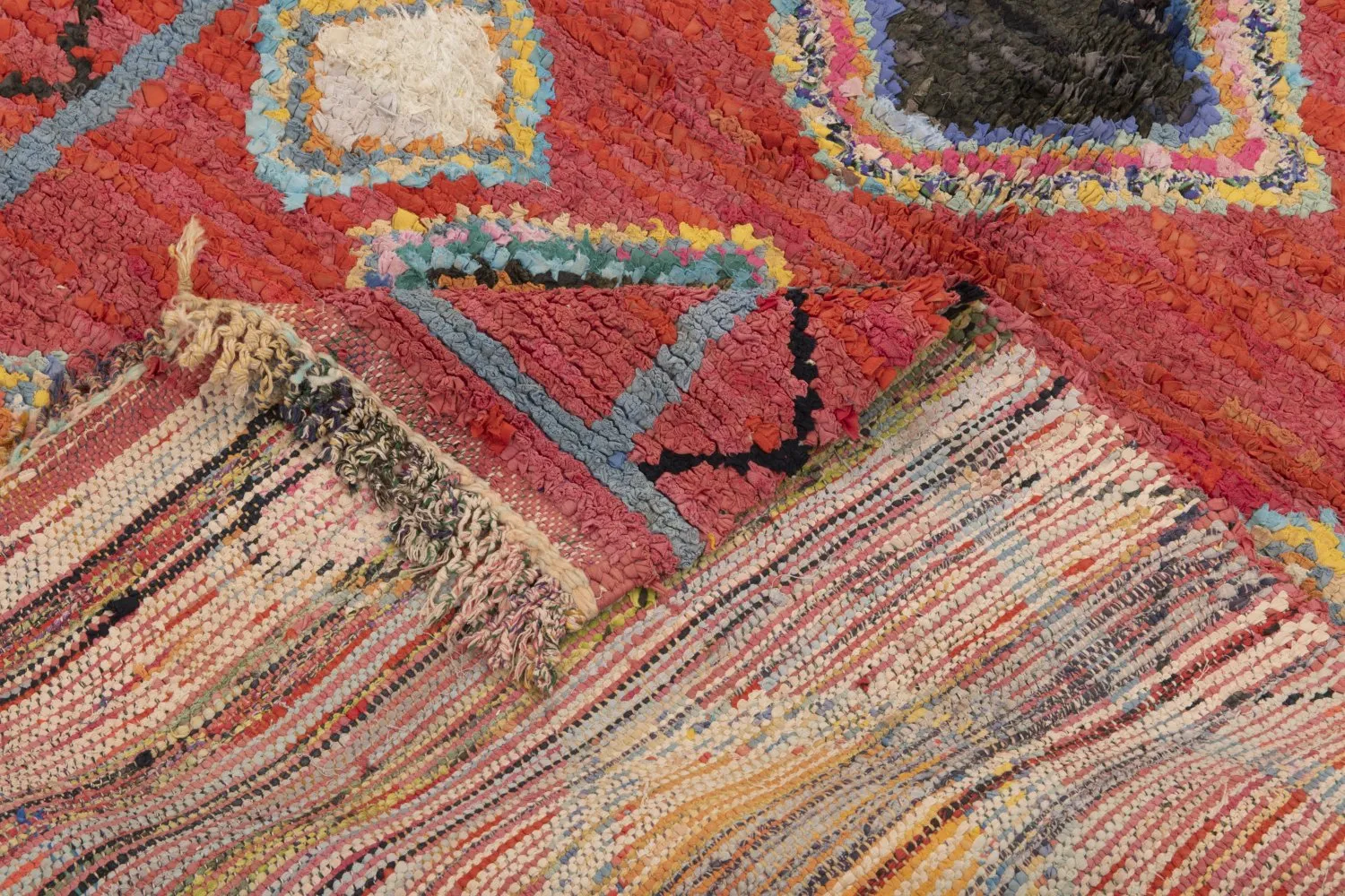 Tapis Marocain Berbère Boucherouite 200 x 120 cm