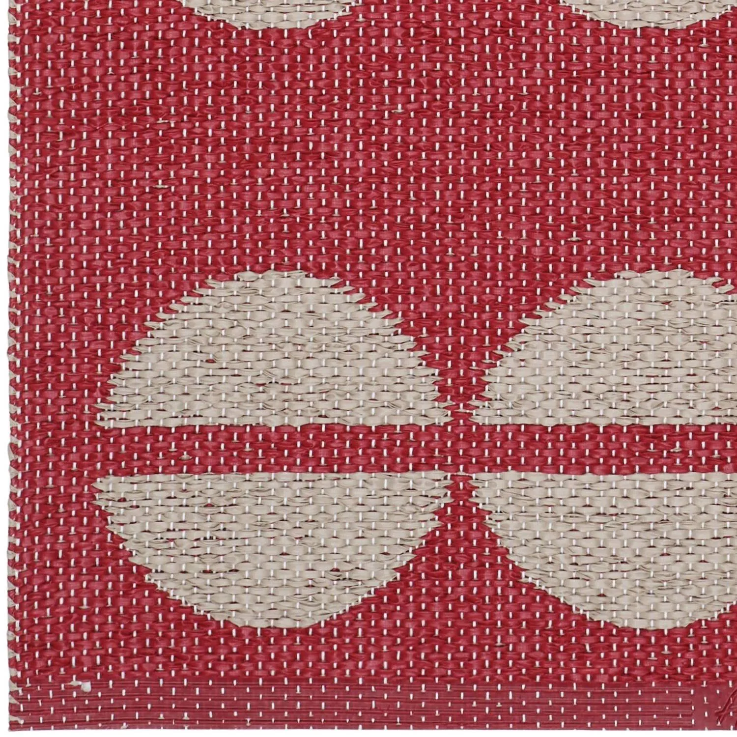 Tapis en plastique - Horredsmattan Bastian (rouge)
