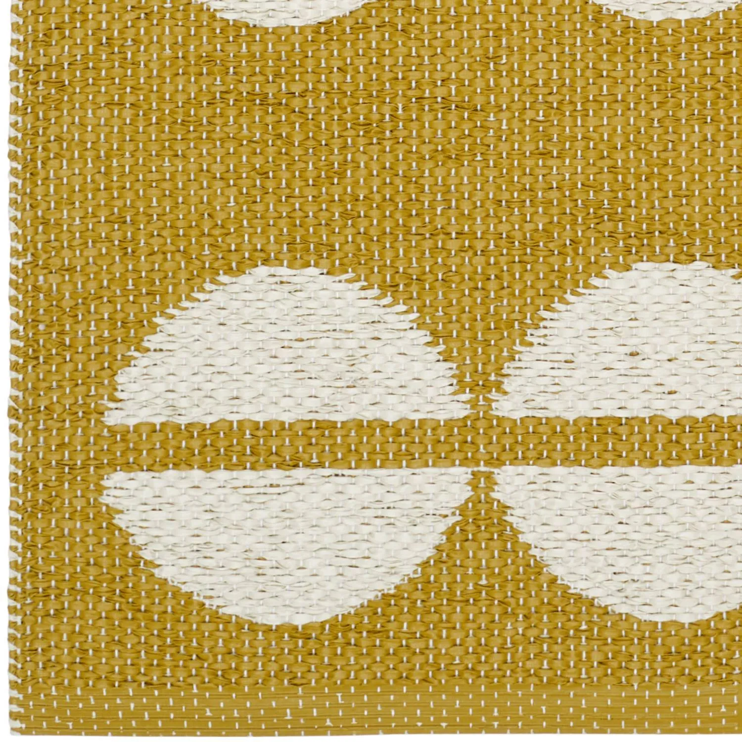 Tapis en plastique - Horredsmattan Bastian (jaune moutarde)