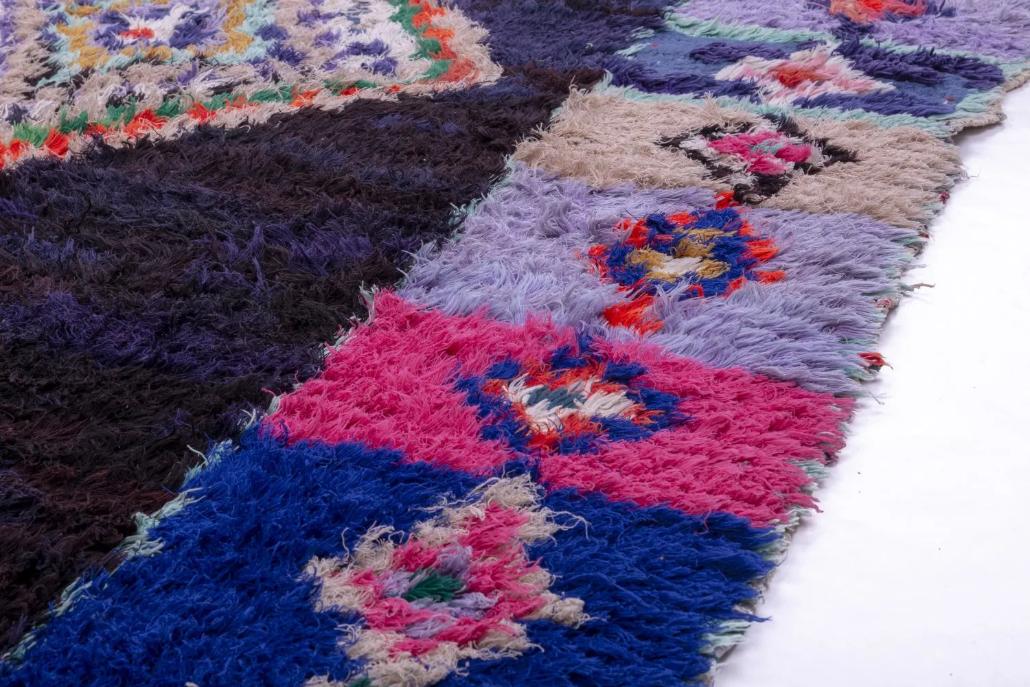 Tapis Marocain Berbère Boucherouite 250 x 145 cm