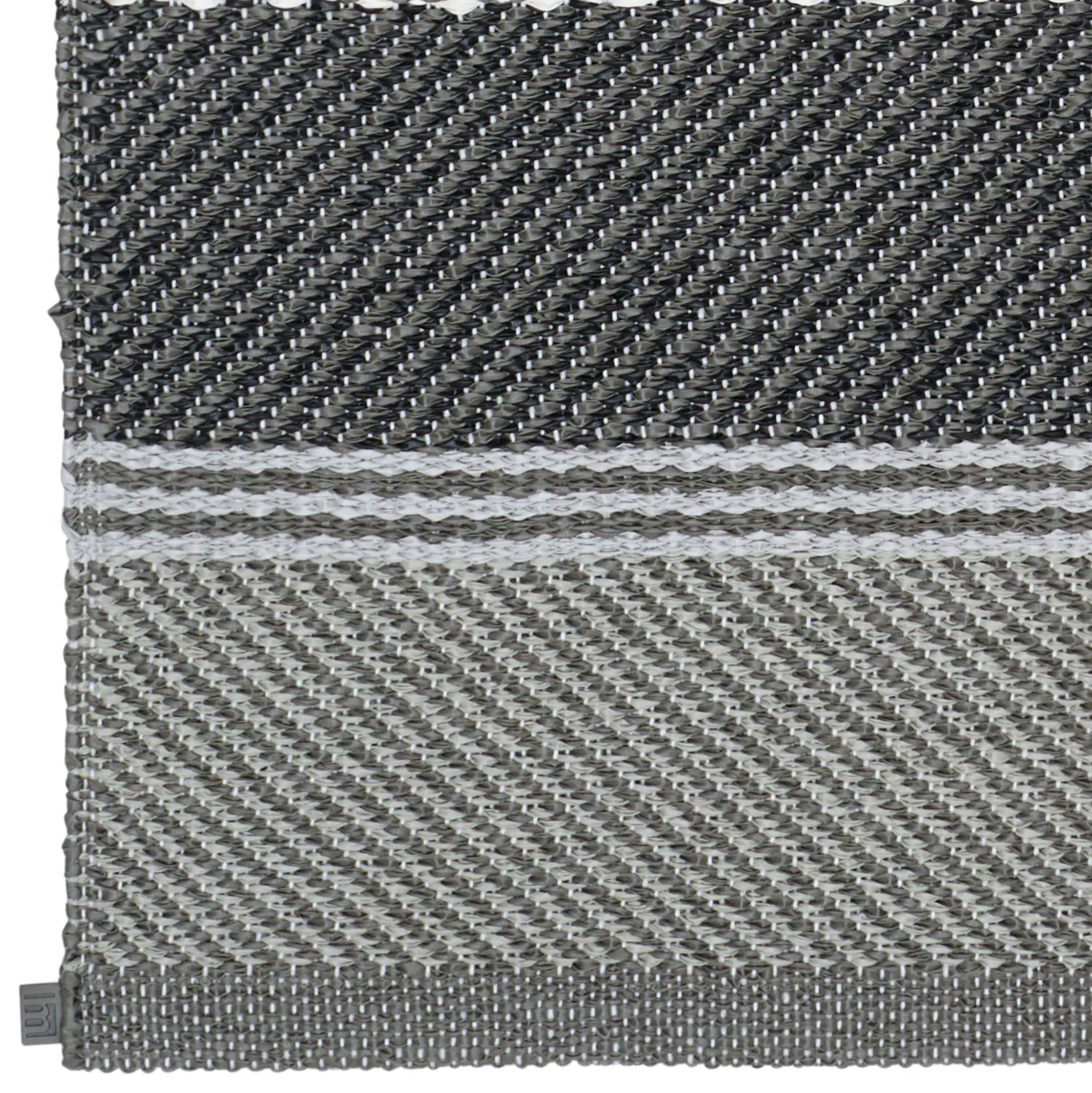 Tapis en plastique - Horredsmattan Mason (graphite)