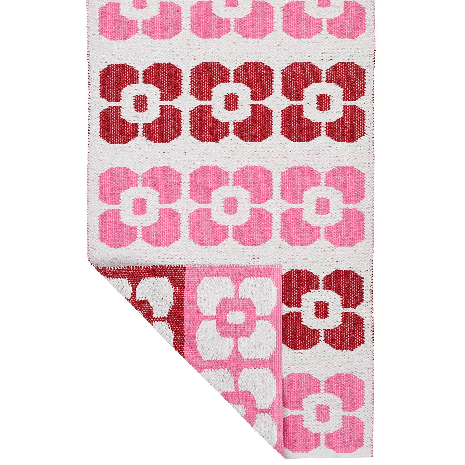 Tapis en plastique - Horredsmattan Florian (rouge)