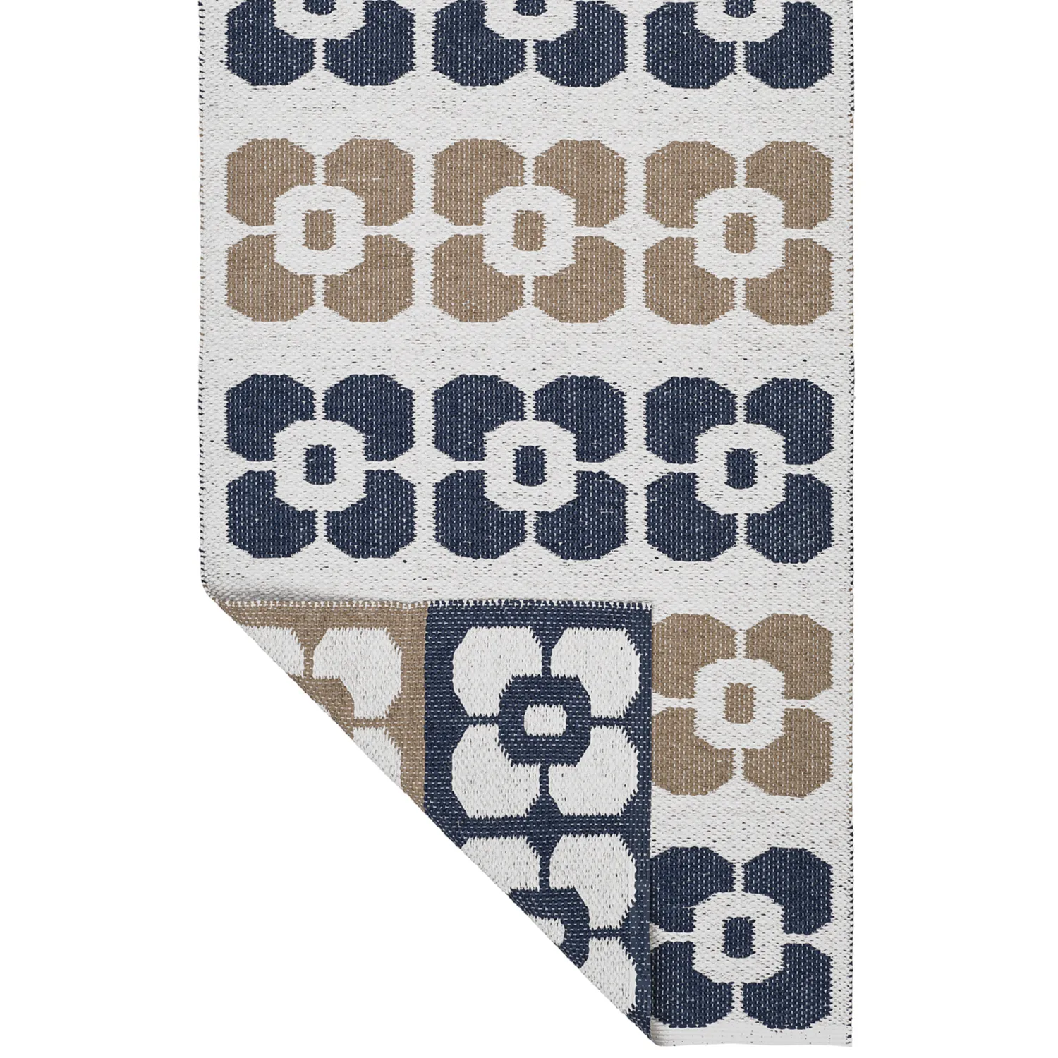 Tapis en plastique - Horredsmattan Florian (bleu marine)
