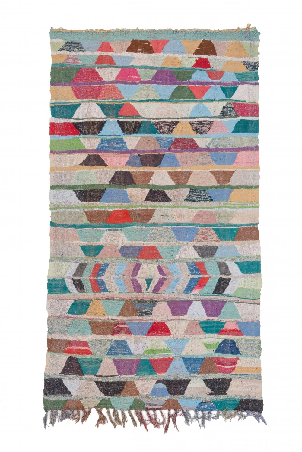 Tapis Marocain Berbère Boucherouite 250 x 130 cm