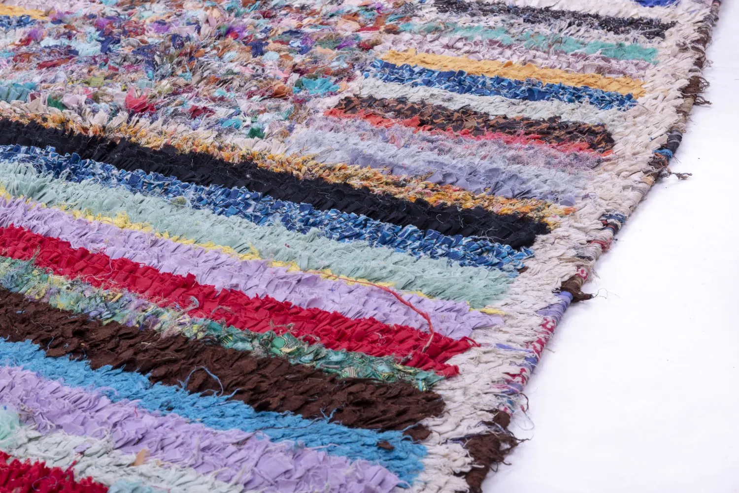 Tapis Marocain Berbère Boucherouite 280 x 110 cm