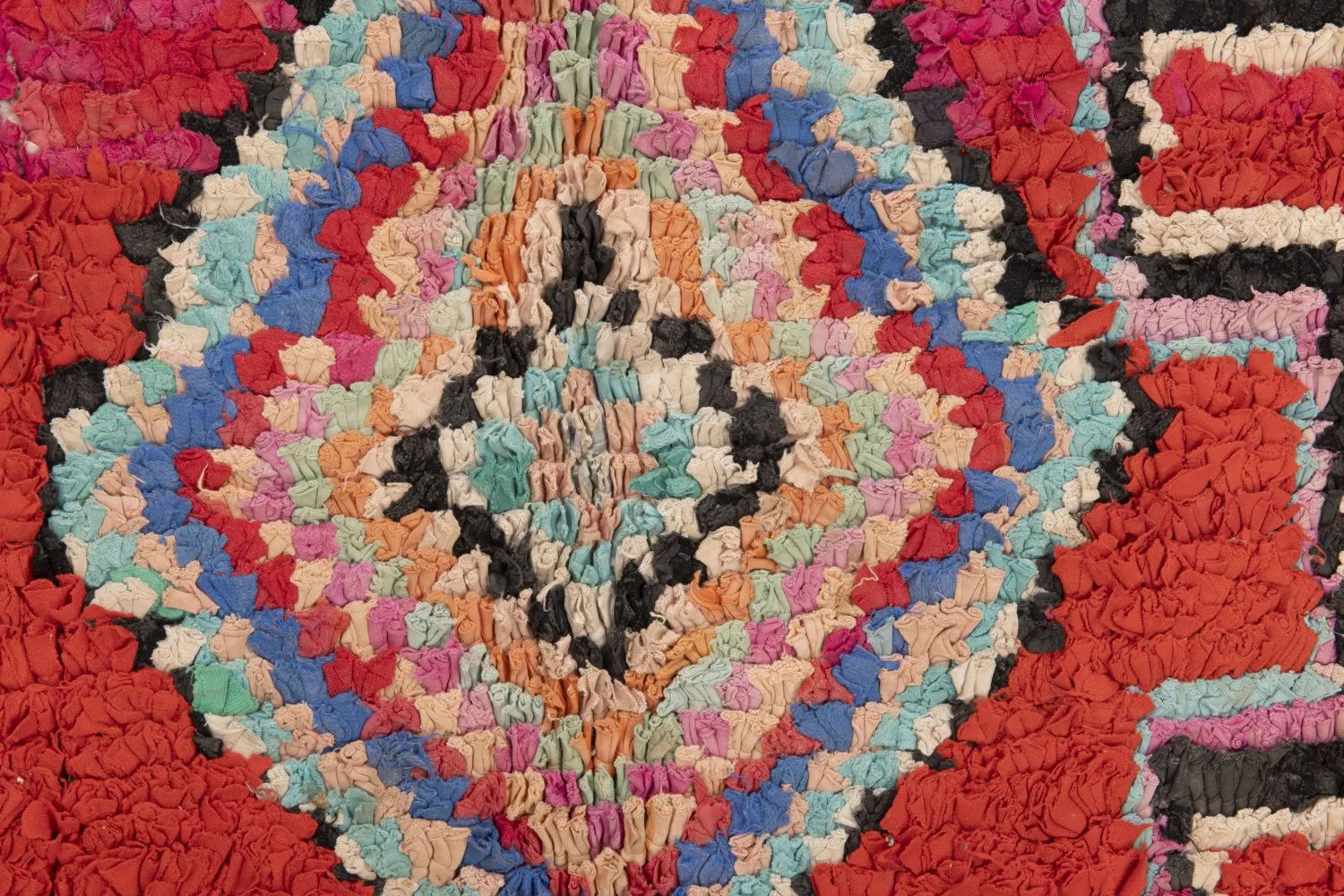 Tapis Marocain Berbère Boucherouite 185 x 110 cm