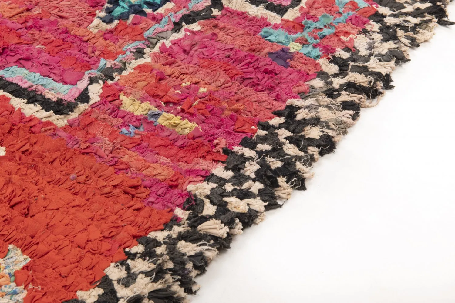 Tapis Marocain Berbère Boucherouite 185 x 110 cm