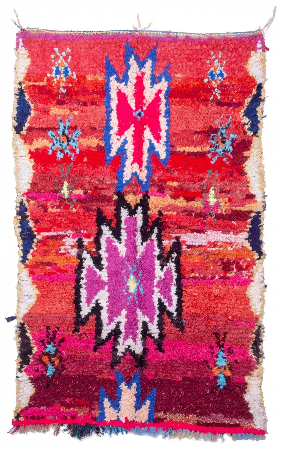 Tapis Marocain Berbère Boucherouite 230 x 140 cm