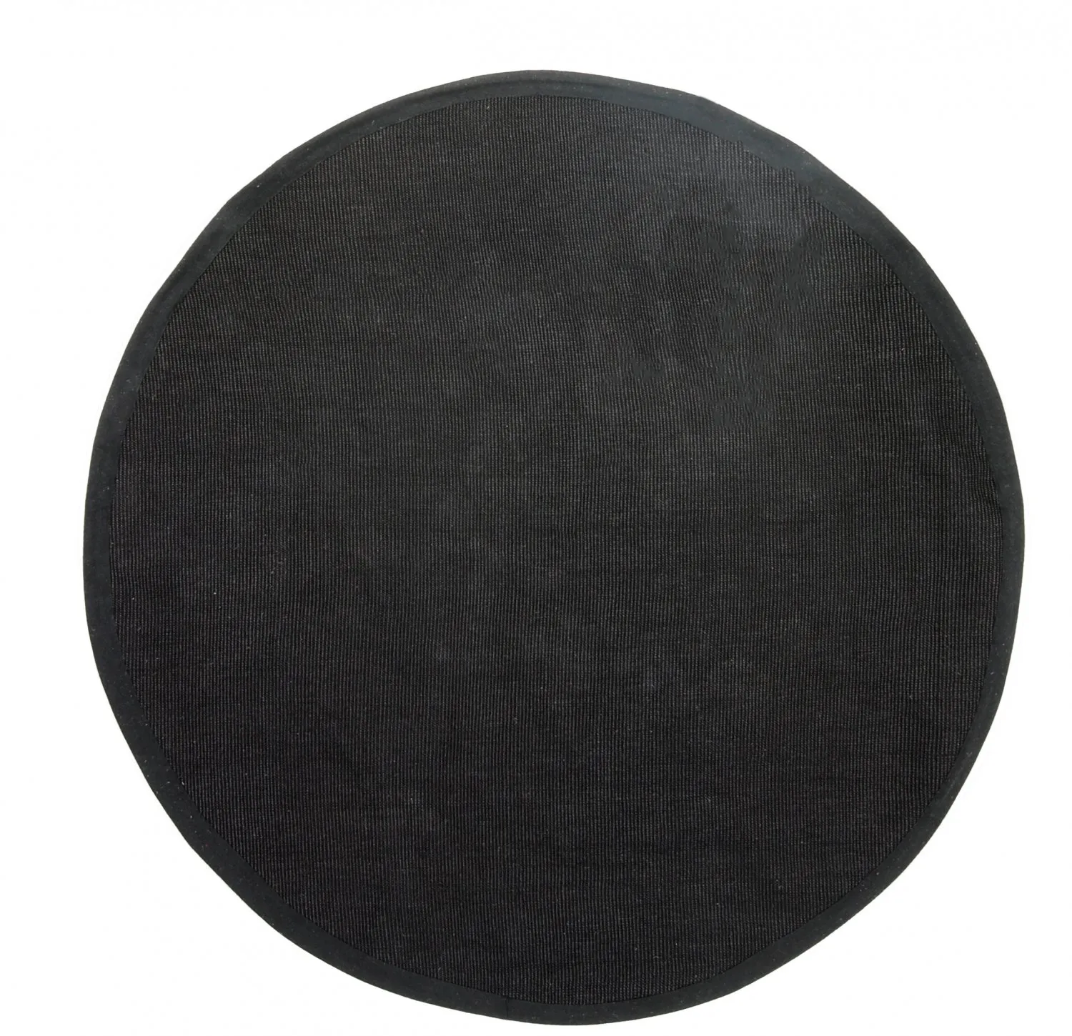Tapis rond (sisal) - Agave (noir)