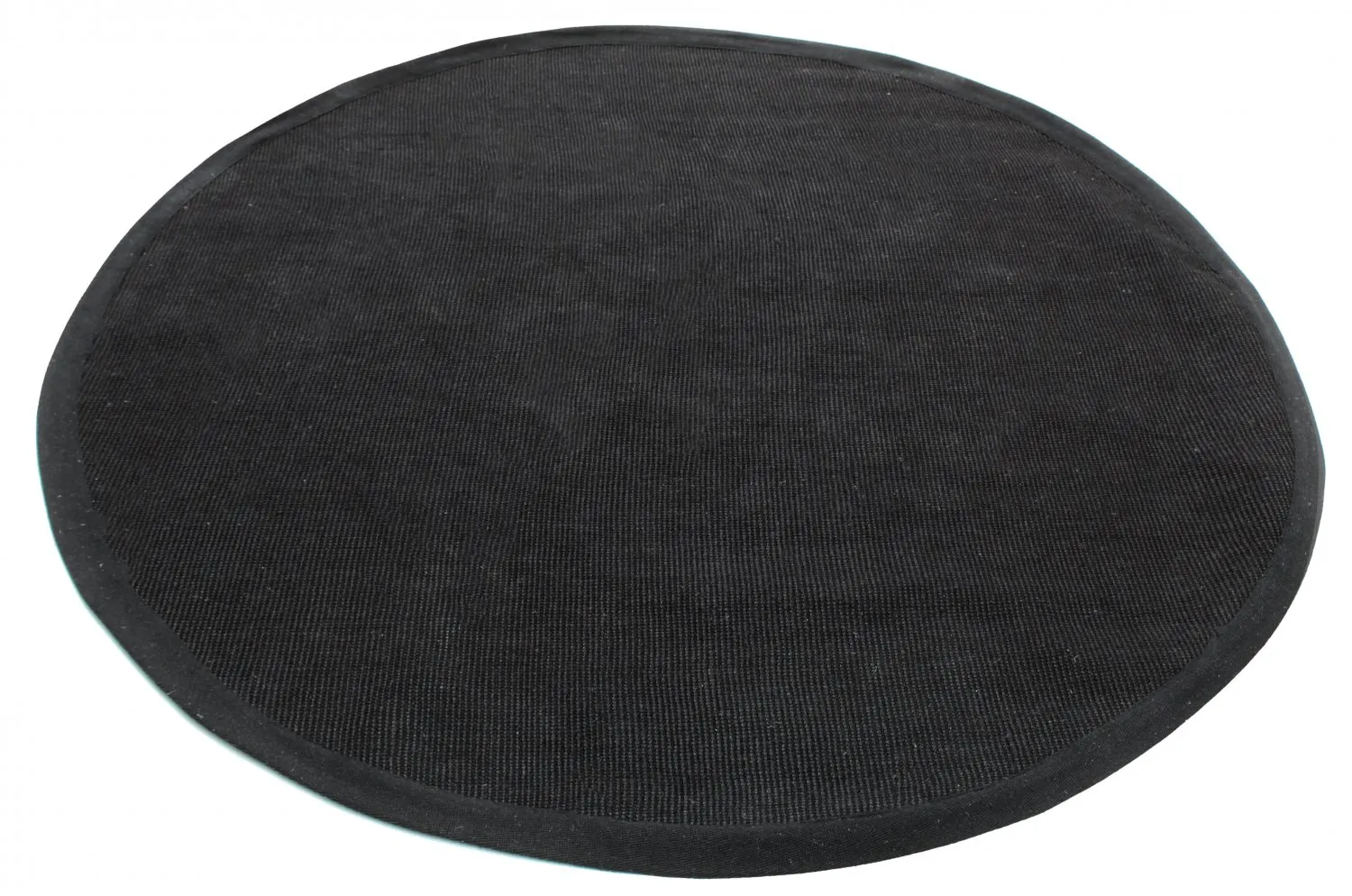 Tapis rond (sisal) - Agave (noir)