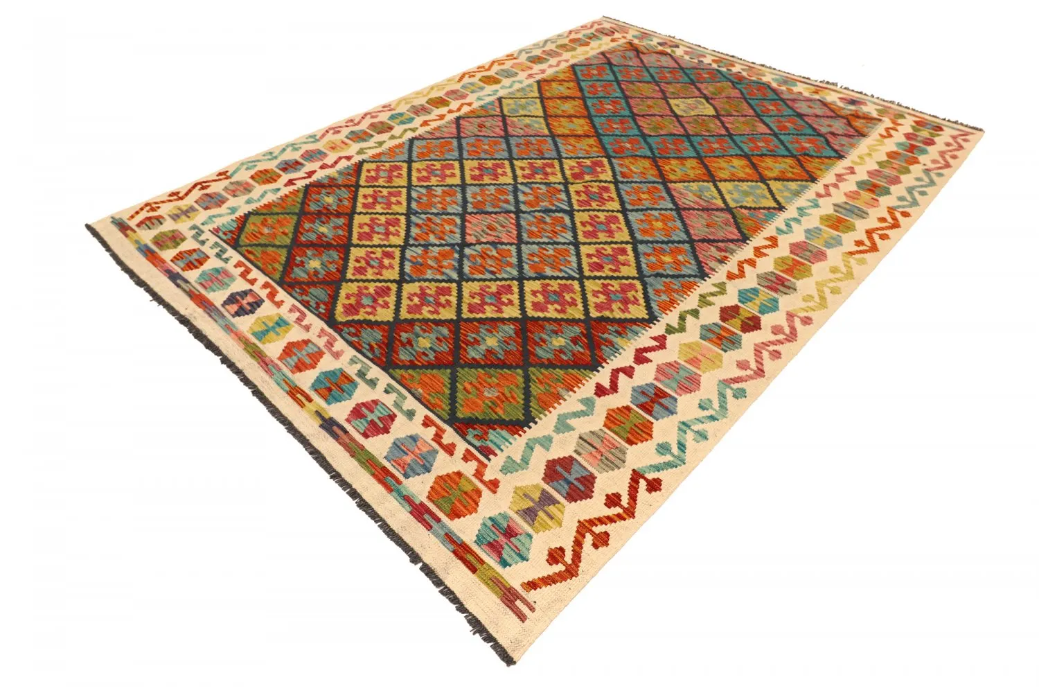 Tapis kilim oriental 257 x 184 cm