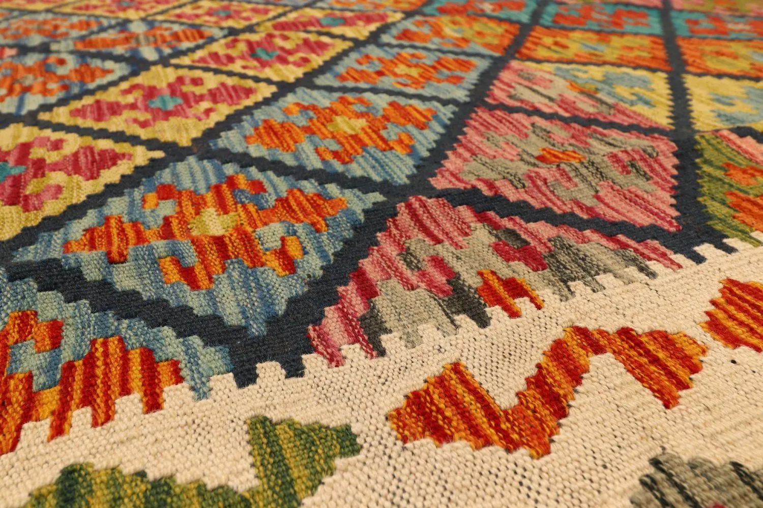 Tapis kilim oriental 257 x 184 cm