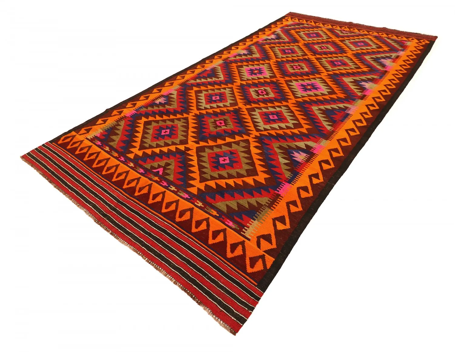 Tapis kilim oriental 349 x 175 cm