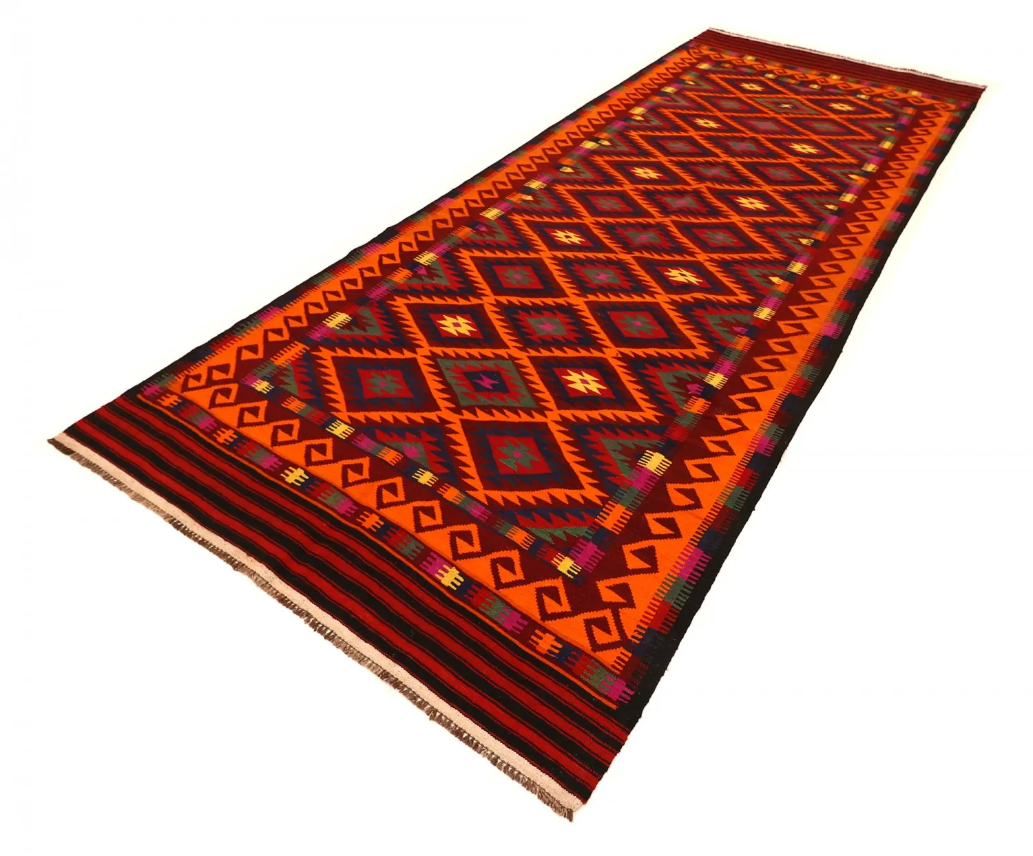 Tapis kilim oriental 398 x 157 cm
