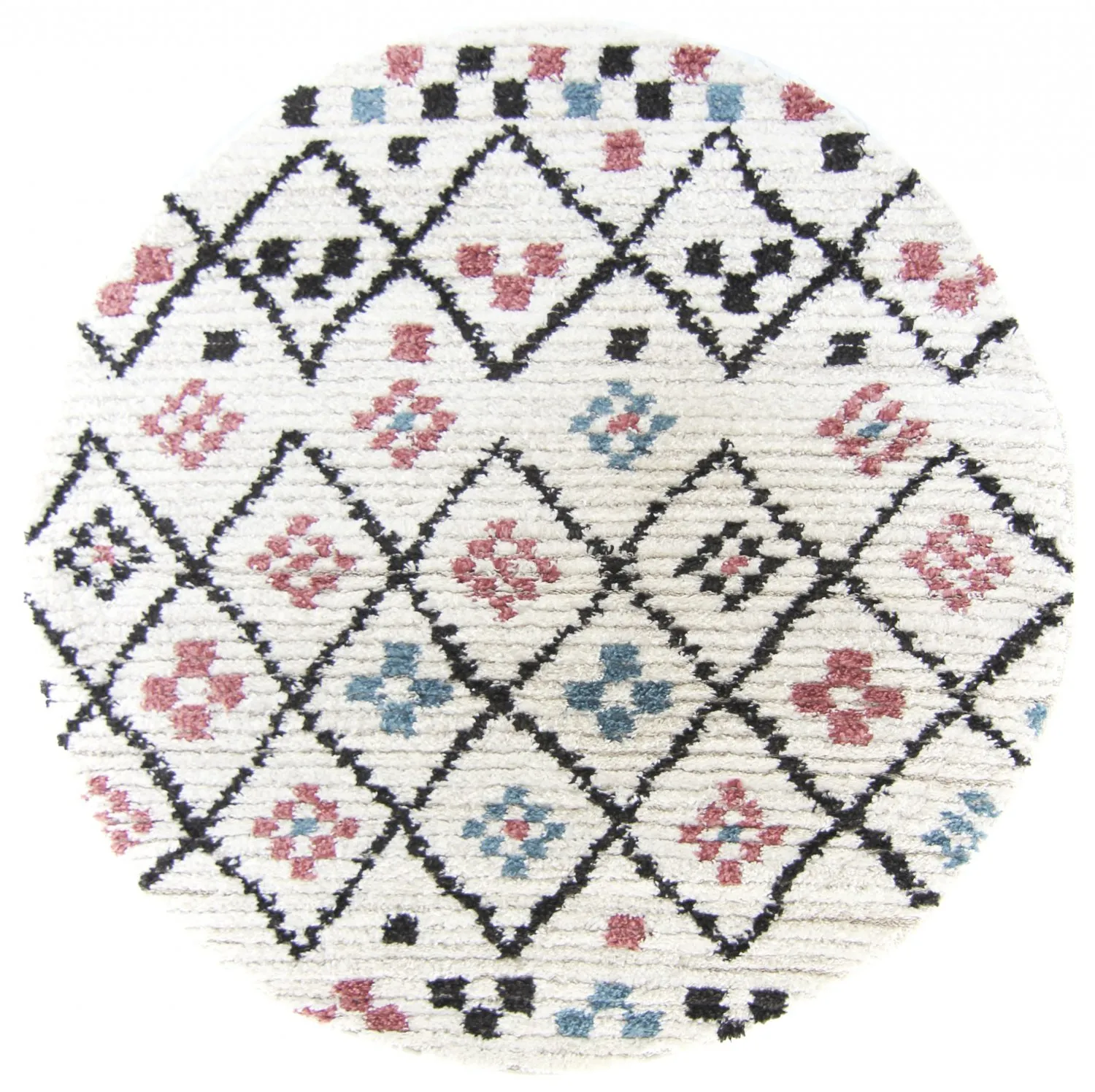 Tapis ronds - Siena (beige/multi)