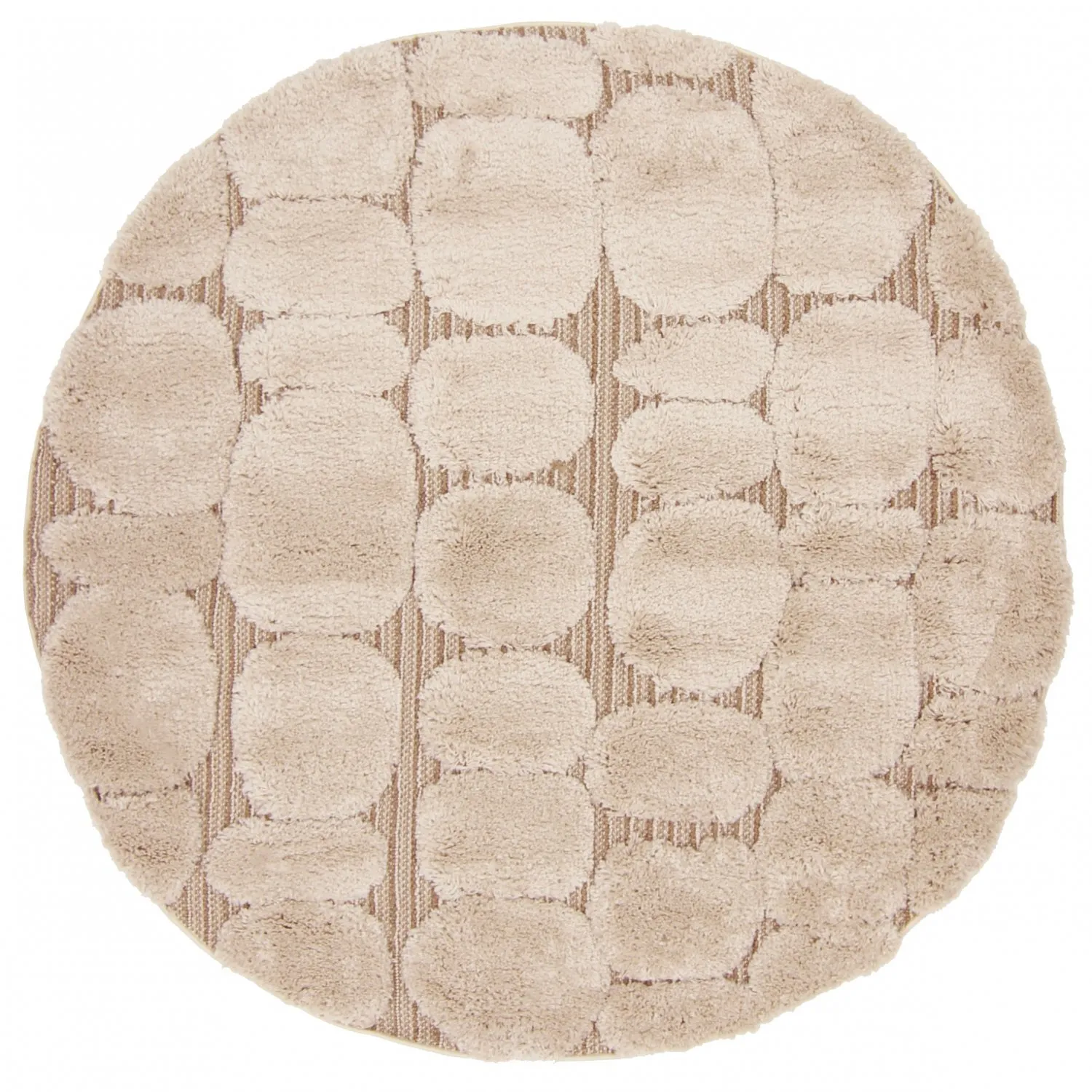 Tapis ronds - Fondi (beige)