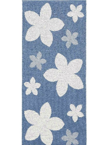 Tapis en plastique - Le tapis de Horred Flower (bleu)