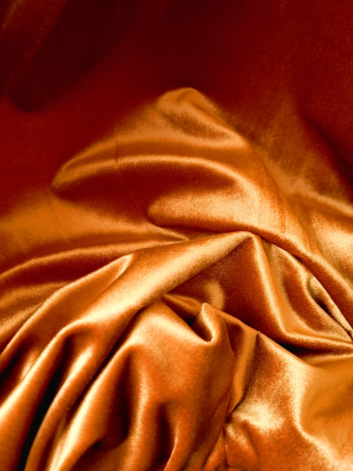 Rideaux - Rideau en velours Marlyn (orange)