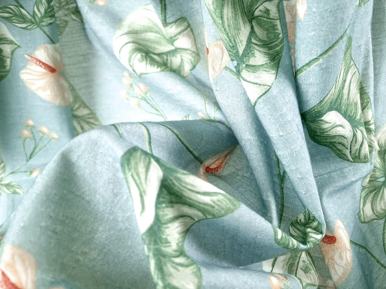 Rideaux - Rideau en coton Adella (turquoise)
