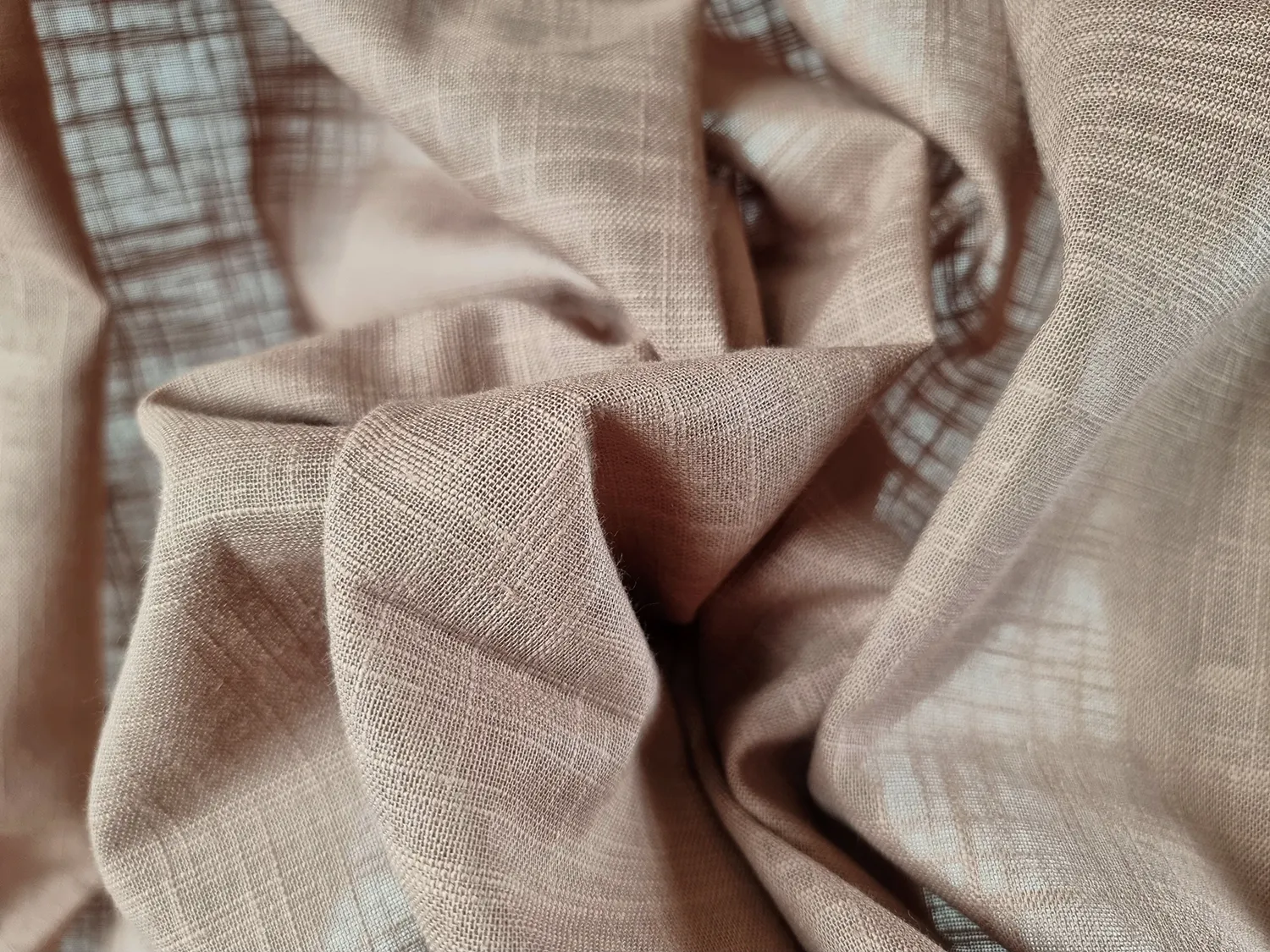 Rideaux - Rideau en coton - Lollo (beige foncé)