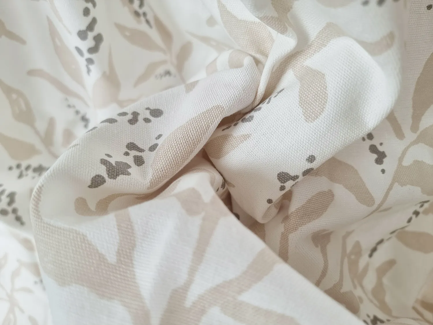 Rideaux - Rideau en coton Katri (beige)