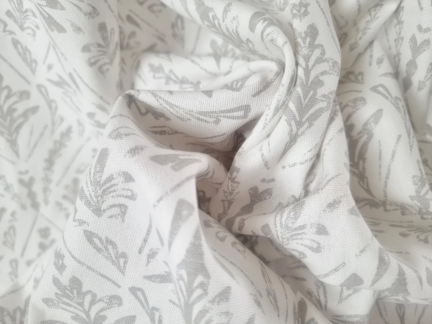 Rideaux - Rideau en coton Helmi (gris)