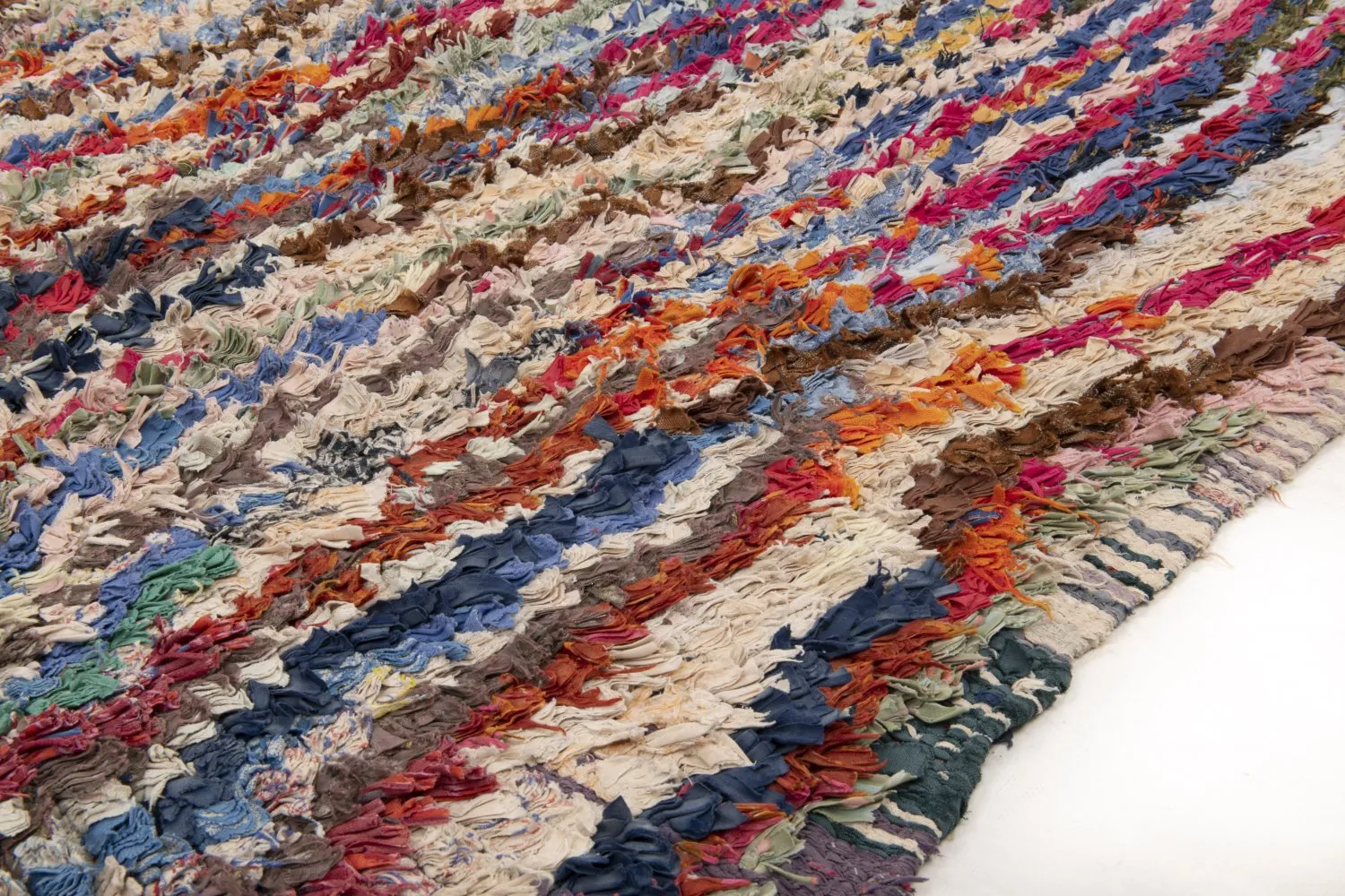Tapis Marocain Berbère Boucherouite 195 x 150 cm