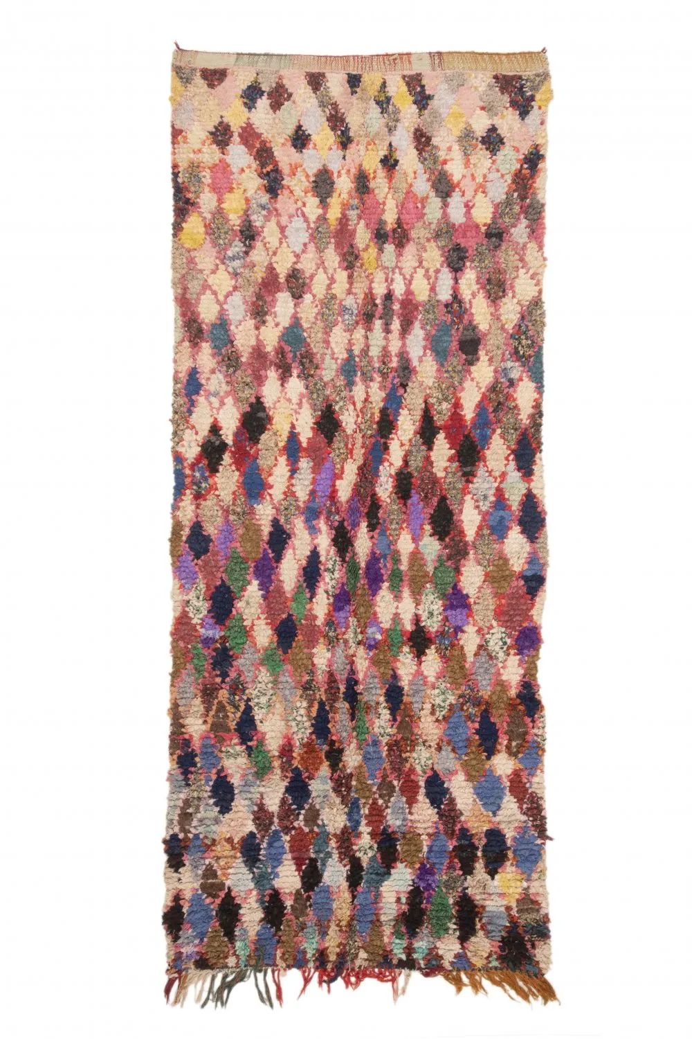 Tapis Marocain Berbère Boucherouite 295 x 120 cm
