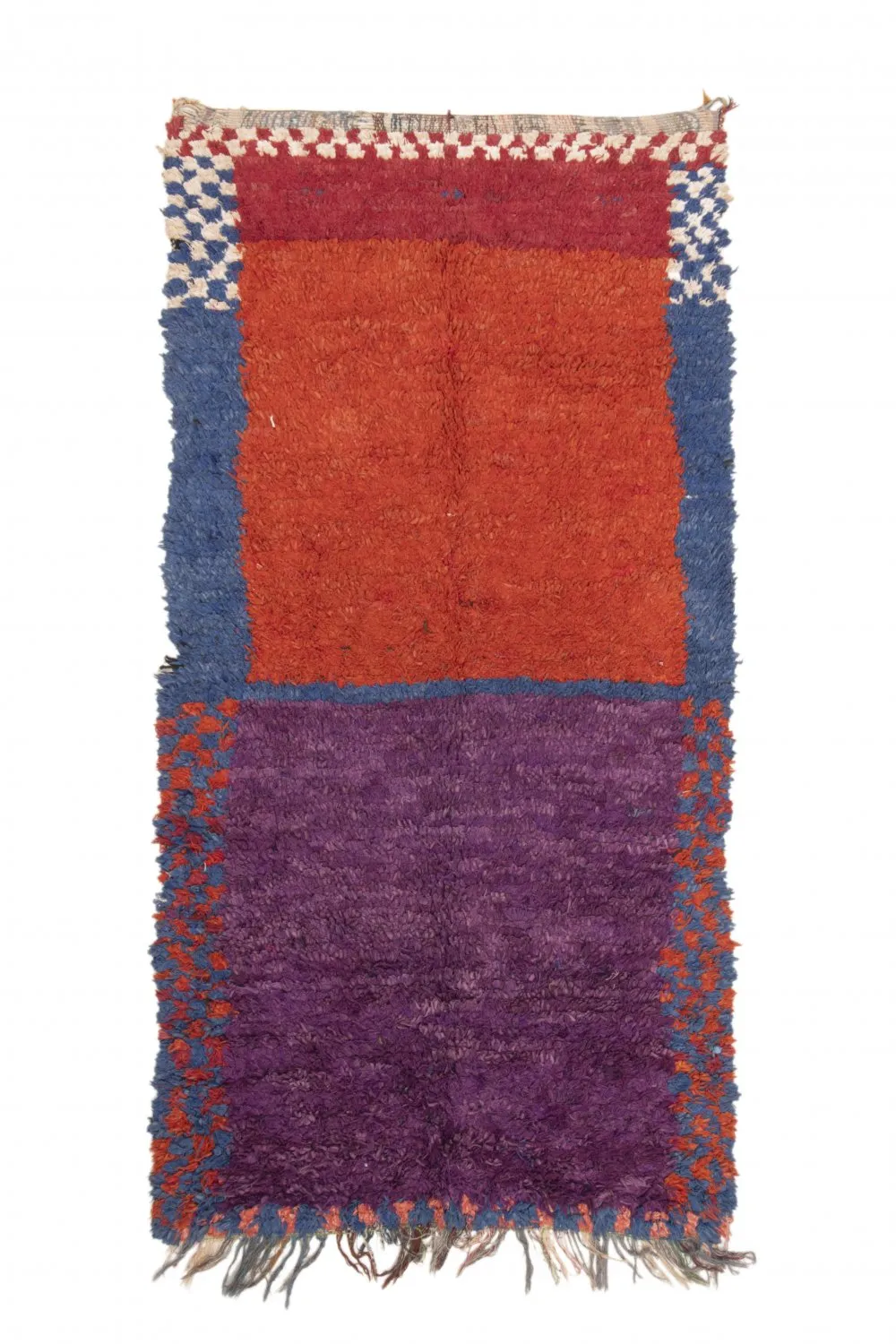 Tapis Marocain Berbère Boucherouite 240 x 130 cm