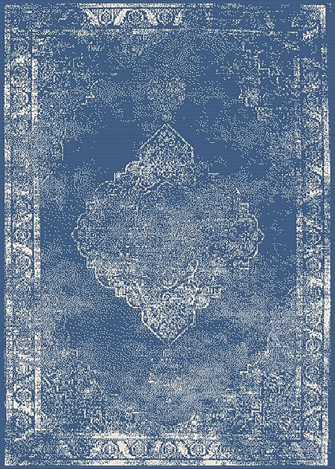Tapis Intérieurs/Extérieurs - Brussels Weave (bleu)