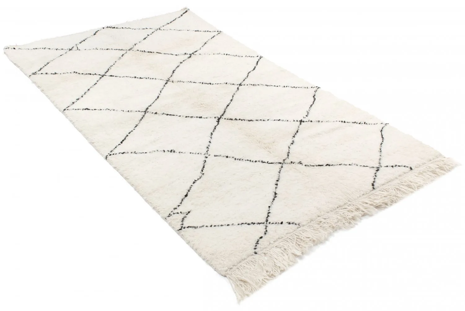 Tapis Kilim Marocain Berbère Beni Ouarain 260 x 150 cm