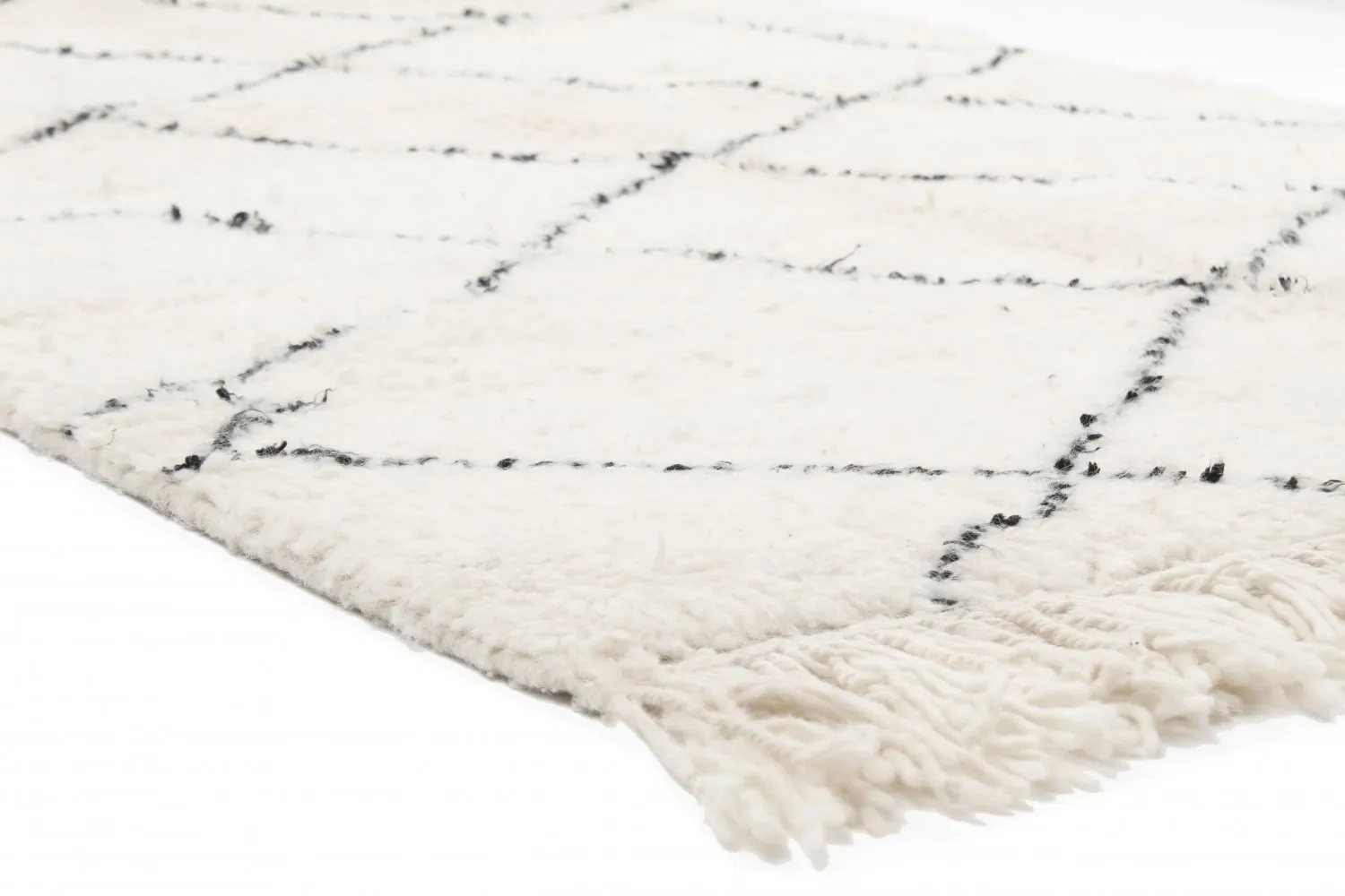 Tapis Kilim Marocain Berbère Beni Ouarain 260 x 150 cm
