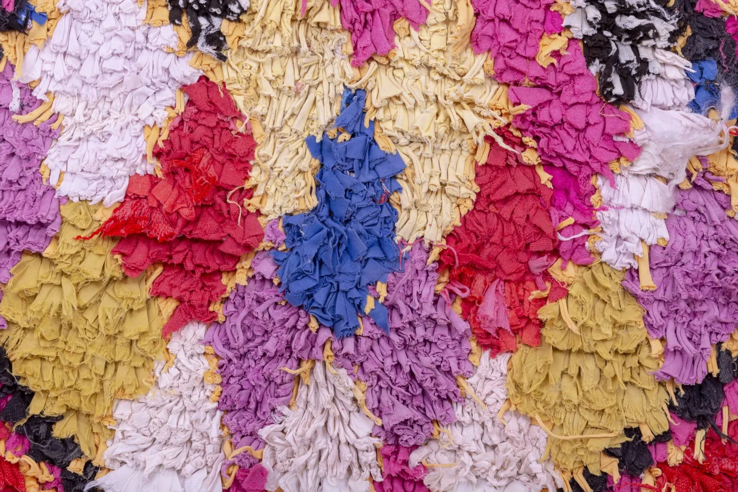 Tapis Marocain Berbère Boucherouite 255 x 165 cm