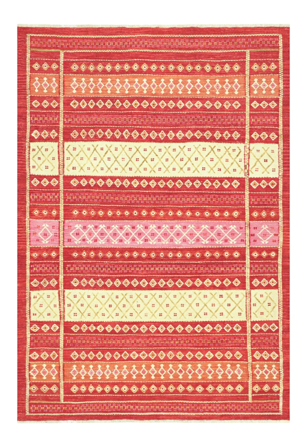 Tapis Oriental - Baluchi Kelim Hand Woven - 167 x 233 cm