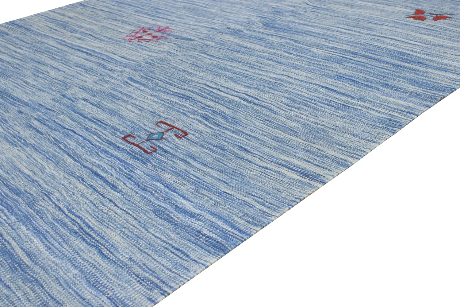 Tapis Oriental - Modern Kelim Hand Woven - 155 x 203 cm