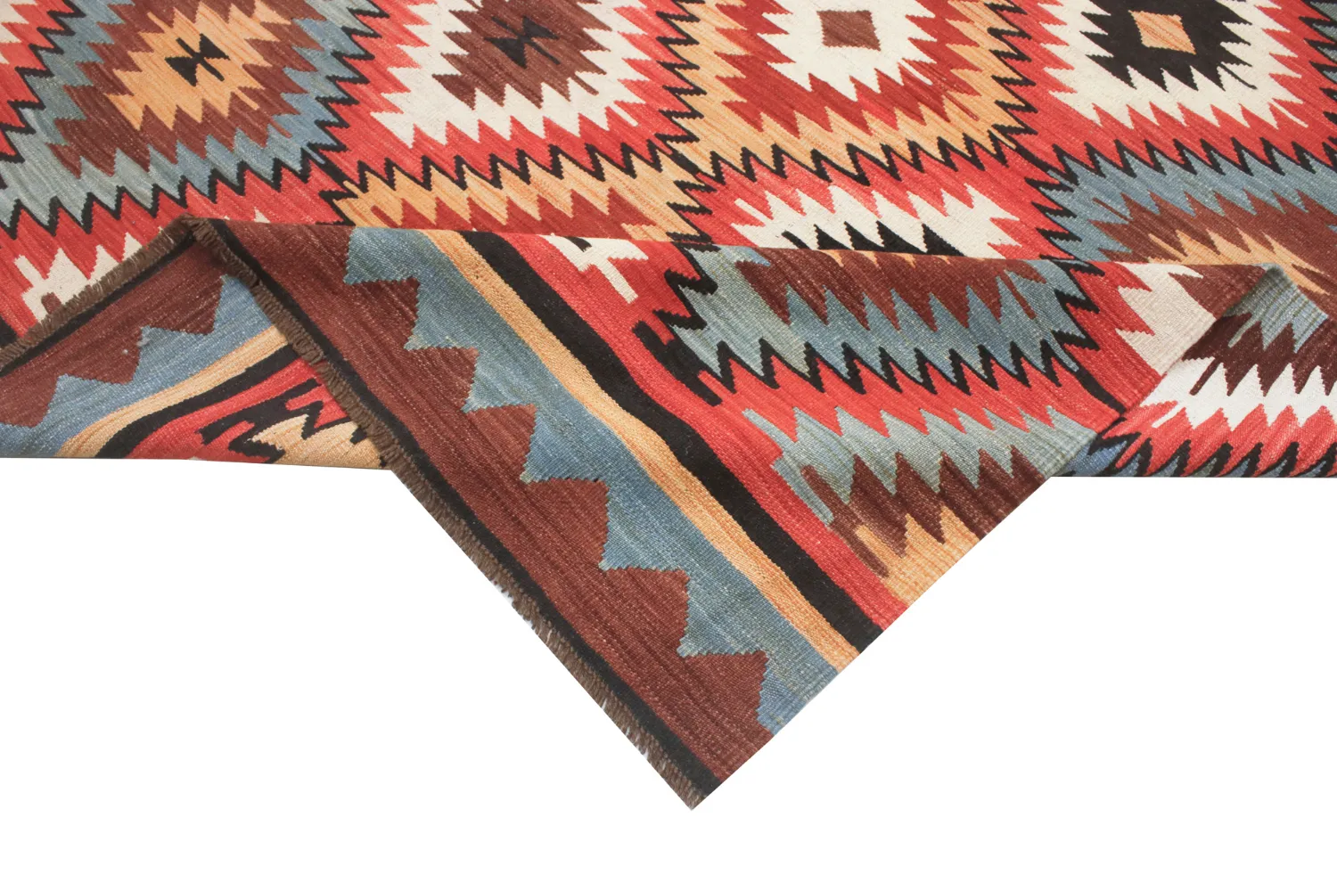 Tapis Oriental - Hazara Kelim Hand Woven - 247 x 288 cm